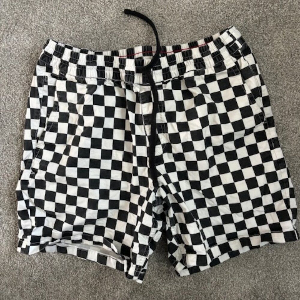 Men's Vans Checker Shorts Size S